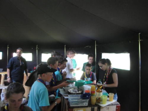 Camp éclaireurs 2013