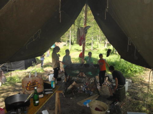 Camp éclaireurs 2013