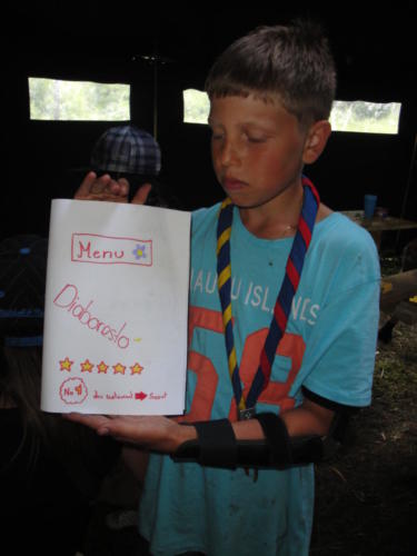 Camp éclaireurs 2013